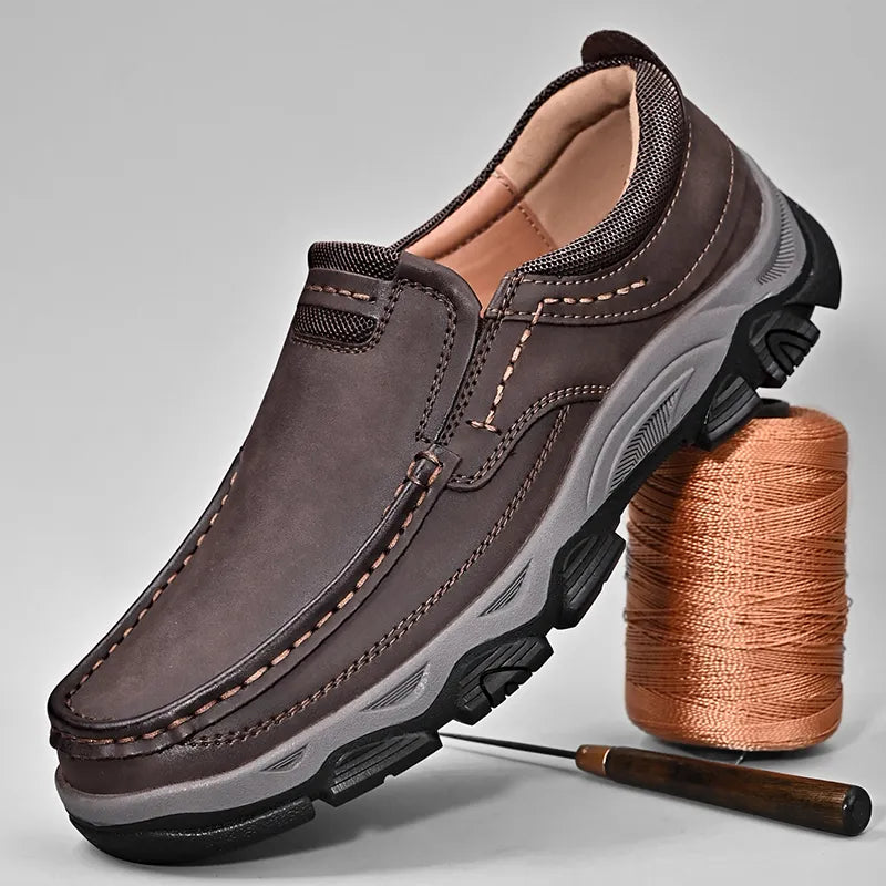 David | Chaussures Orthopédiques Leahter pour Hommes