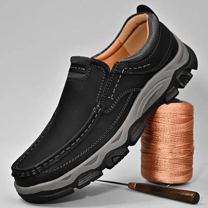 David | Chaussures Orthopédiques Leahter pour Hommes