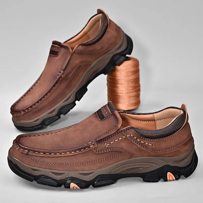 David | Chaussures Orthopédiques Leahter pour Hommes