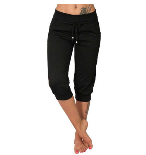 Coral | Pantalon Capri Plus Taille 1+2 GRATUIT