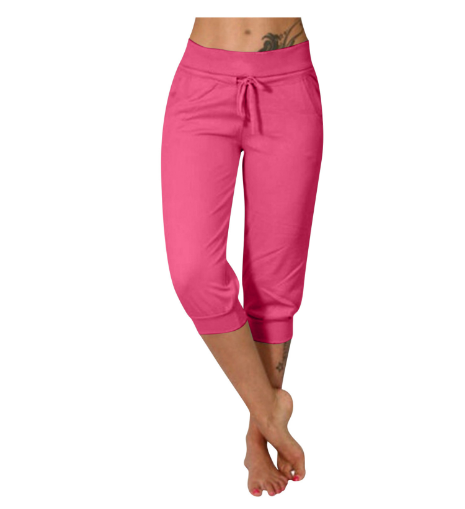 Coral | Pantalon Capri Plus Taille 1+2 GRATUIT