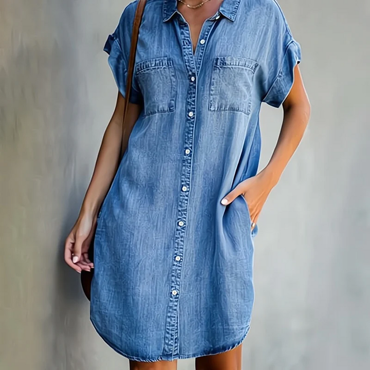 Tessa | Robe en Denim